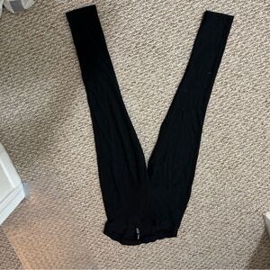 Torrid Black Fleece lined Leggings